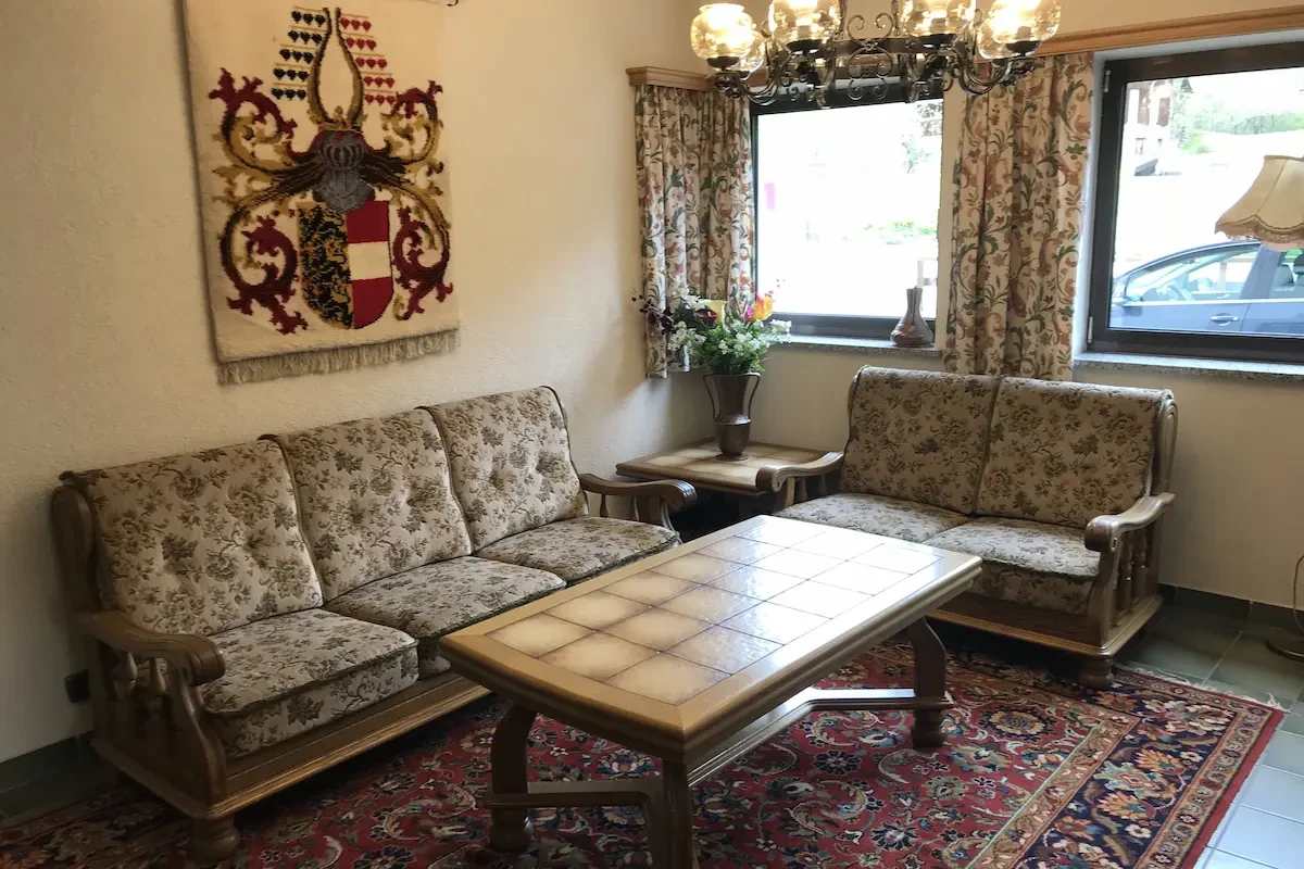 Sitzgruppe in der Lobby